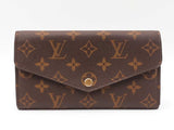 Louis Vuitton Sarah Wallet In Monogram Coated Canvas Fw0826pzxdu