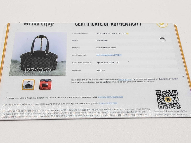 Louis Vuitton Verona Brown Damier Ebene Shoulder Bag Do0525cxzde
