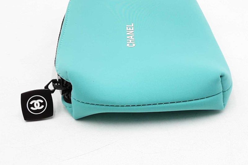 Vip Turquoise Blue Neoprene Cosmetic Pouch Eb0225oxdu