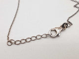 1.17 Cttw Diamonds 0.925 Silver 3.8g Drop Pendant Chain 19 In Do0525erde