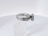 1.70 Cttw Diamond 14k White Gold Ring 8.5 Grams Size 7 Aa1025irzsa