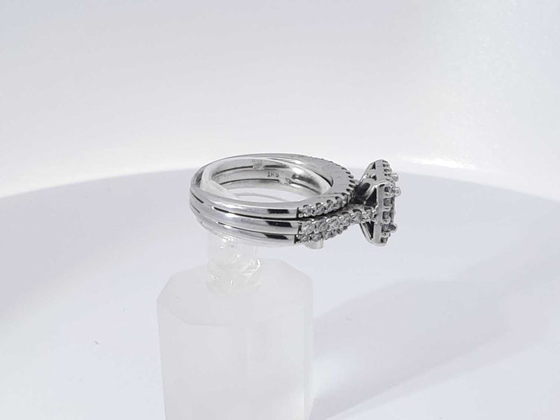 1.70 Cttw Diamond 14k White Gold Ring 8.5 Grams Size 7 Aa1025irzsa