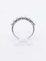 2.19 Cttw Lab-grown Diamond & 14k White Gold Ring 2.2 Grams Size 7 Fw0425crxdu