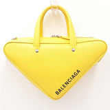 Balenciaga Yellow Triangle Top Handle Bag Sd0525wzxdu