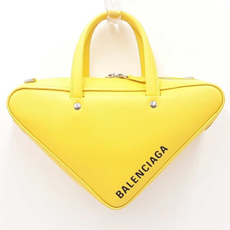 Balenciaga Yellow Triangle Top Handle Bag Sd0525wzxdu