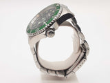 Invicta 25714 43 Pro Diver Green Bezel Black Dial Steel Quartz Watch Do1025exde