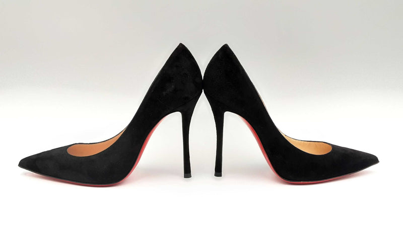 Christian Louboutin So Kate Suede Black Pumps Size 35 Eblwxsa 144010031131