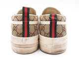 Gucci Slip-on Platform Sneakers In Gg Supreme Canvas Size 9 Fw0926lrzdu