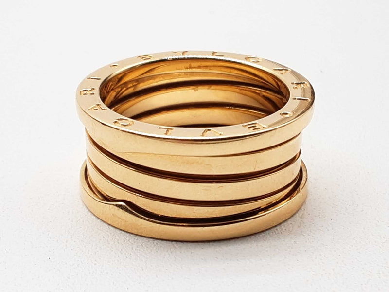 Bvlgari B.zero1 18k Yellow Gold 13.8g Ring Size 61/ 9.25 Do1024oxzxde