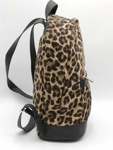 Michael Kors Leopard Print Backpack Brown Aa1026pzsa