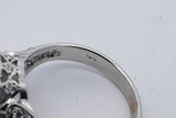 1.77cttw Diamond Ring In 18k White Gold 5.7 Grams Size 7 Eb0326pxxzsa