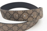 Gucci Monogram Reversible Belt Interlocking G Buckle Size 85/34 Eb0725lrxsa