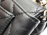 Chanel Quilted Caviar Leather Nano Coco Top Handle Crossbody Ebdo1125lexzde