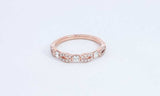 14k Rose Gold 0.37ctw Lab Grown Diamond Ring Size 7.25 Eb0623lsedu