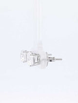 2.0 Cttw Lab-grown Diamond Stud Earrings In 14k White Gold 1.1 Grams Fw0326wcrdu