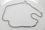 18k White Gold Franco Chain Necklace 38 Grams 22 Inch Eb0926wxxzsa
