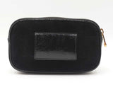 Gucci Ophidia Belt Bag In Black Suede & Patent Leather Size 85/34 Fw0926oexdu