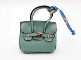 Teal Blue Mini Bag Charm Do0825ide