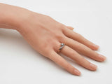 Two Hearts 0.38 Cttw Diamond & 10k Gold Bridal Set 3.6 Grams Size 7 Fw0326lsrdu