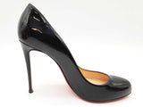 Christian Louboutin Black Patent Leather Heels Size Eu 38 Do0826lrxde