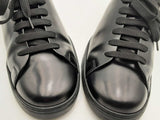 Prada Black Leather Sneakers Size 7 Eb1024orsa