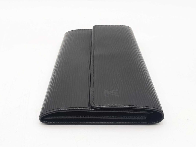 Louis Vuitton Black Epi Sarah Wallet Sd0925lzxsa