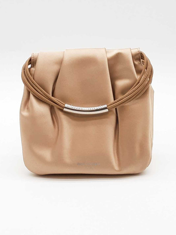 Yves Saint Laurent Satin Mini Pochon Top Handle Bag Eb1125rxzde