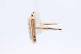 1.5ctw Diamond Stud Earrings In 14k Yellow Gold 6.4 Grams Eb0225wxzsa