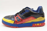 Louis Vuitton Multicolor Patent Leather Trainer Sneakers Size 6.5 Eb0226wxzsa