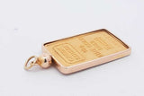 24k Yellow Gold Credit Suisse Gold Bar Pendant 11 Grams Eb0326lwxzsa