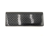 Gucci Small Broadway Clutch In Black Microguccissima Patent Leather Fw0126lpxdu