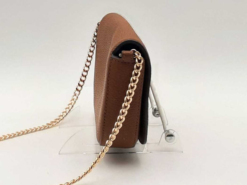 Tory Burch Chelsea Pebbled Crossbody Brown Aa1025wrsa