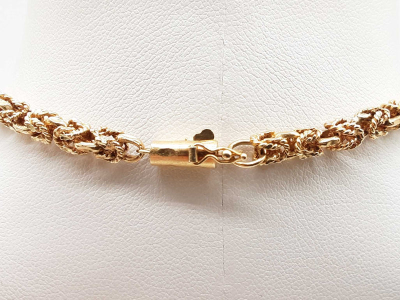 14k Yellow Gold 36.2g Byzantine Chain 23 In Do1024lpxzde