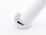 1.60 Cttw Diamond & 14k White Gold Anniversary Ring 6.3 Gram Size 9 Fw0926llzxdu
