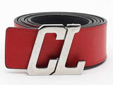 Christian Louboutin Rui Cl-logo Belt Red Size 45 Aa0826lzxsa