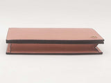 Gucci Chain Wallet Pebbled Leather Clutch Pink Aa0825wxzsa