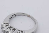 0.78cttw Diamond Ring In 14k White Gold 4.7 Grams Size 7 Eb0126wcrsa