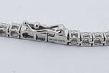 4.2cttw Lab Grown Diamond Tennis Bracelet 14k White Gold 6.5g 7 In Eb0326lwxzsa