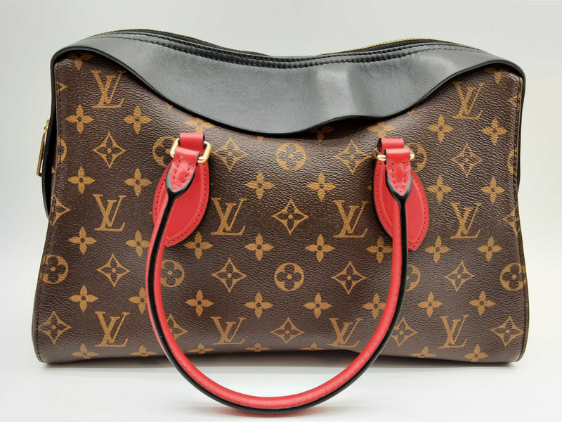 Louis Vuitton Tuileries 2 Way Marine Bordeaux Monogram Handbag Do1124icrde