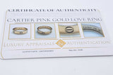 Cartier 18k Rose Gold Love Ring Size 56 6 Grams Eb0626exzde