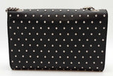 Gucci Miss Bamboo Studded Black Leather Crossbody Bag Eb0326ixzde
