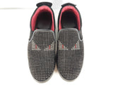 Fendi Monster Studded Slip On Sneakers Size 11 Sd0926lrzde