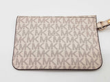 Michael Kors Willa Pleated Logo Vanilla Cream Tote Bag Sd1225rzde