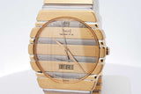 Piaget Polo Day Date Quartz 31mm 18k Yellow/white Gold Watch 126.9g Eb0526rxxzsa