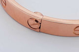 Cartier 18k Rose Gold Love Bracelet 31.9 Grams Size 17 Eb0326wxxzdu