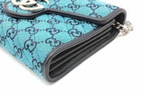 Gucci Gg Canvas Marmont Chain Wallet Eb1026wrxsa