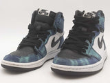 Nike Jordan 1 Retro Tye Die Blue Size 8 Aa0825pzsa