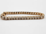 11.40 Cttw Diamonds 14k Yellow Gold 22.5g Tennis Bracelet 7 In Do0125wxzxde