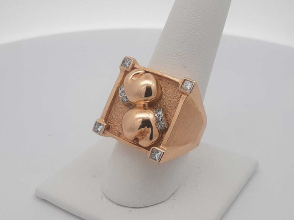 .46 Ctw Diamond 14k White Gold 14k 21.8 Grams Ring Size 8 Sd0525lzxzsa