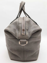 Givenchy Nightingale Gray Leather Duffle Bag Do0925oxzde